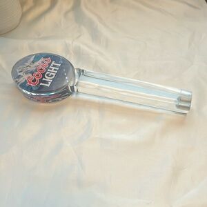 Coors light beer tap